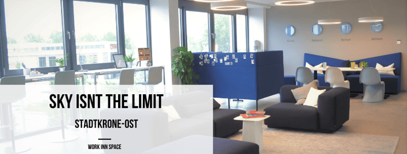 Coworking Space Stadtkrone Ost – Working over the clouds